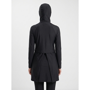 Traje de Baño Islámico Modesto para Mujer, Burkini de Poli Spandex, Mangas Largas, Corte Holgado, Etiqueta Personalizada OEM, Talla XXL, para Playa, Piscina, Verano - Product Image 2