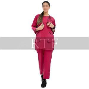 Scrubs d'allaitement de haute qualité pour les professionnels de la santé Meilleurs gommages d'allaitement pour le confort et la durabilité par Raw To Fine - Product Image 2