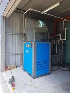 Compresor de Aire de Tornillo Sin Aceite Súper Silencioso de 10 HP, 380 V, 42 CFM - Product Image 4