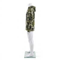 Veste de pêche unisexe MEGAMAPLE personnalisée, imperméable, 100 % coton, imprimé numérique, sans couture, respirante, protection UPF