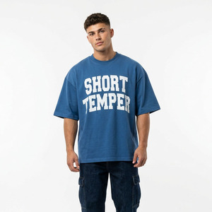 Men's Oversize Printed T-Shirts Casual 100% Cotton Baggy O-<b>Neck</b> Tee Loose Fit Heavyweight 320GSM Streetwear Summer <b>Tshirts</b> Men - Product Image 6