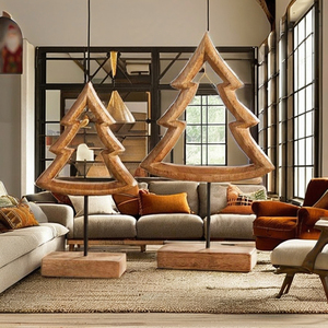 Árbol de Navidad de madera ecológico de alta calidad para decoraciones - Product Image 2