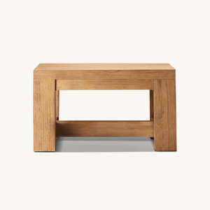 <b>Table</b> with short <b>legs</b> made of good quality and durable teak wood, suitable for outdoor or indoor use - Product Image 1