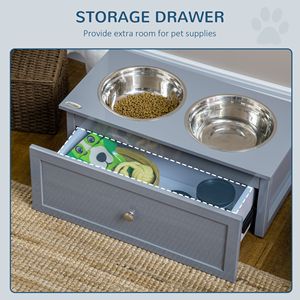 Ciotole Rialzate Grigie per Cani di Taglia Media, Piccioni e Conigli, 2 Ciotole in Acciaio Inossidabile Ecologiche, Pieghevoli e Compatte per Viaggi - Product Image 5