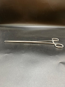 Pince à serviette à usage unique 25 cm en acier inoxydable, forceps chirurgical jetable pour drapage et procédures de chirurgie générale - Product Image 6