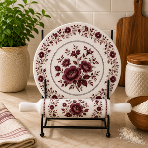 Falah International - Juego de Chakla Belan de Mármol Sólido, Hecho a Mano, de Primera Calidad, Ecológico, de Alta Calidad, para Venta al por Mayor - Product Image 1