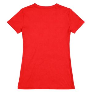 Maglietta con Paillettes Rosse Delta Sigma Theta per Donne, Vestibilità Comoda, Tessuto Premium, Abbigliamento Casual per Confraternite Greche - Product Image 5