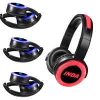 Casque de Conférence Sans Fil UHF RF770 – Conception Sans Pression pour Traduction en Église et Sessions de Formation