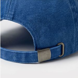 Gorra de Béisbol Azul Lavado, Gorras Deportivas para Mujer, Estilo Moderno, Fresca para el Verano, Unisex, Ajuste Flexible, Apariencia de Alta Calidad A1 - Product Image 6