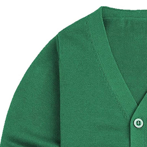 Cárdigan Casual Personalizado con Bordado Chenille, Talla Grande, Letras Griegas, para Hermandades y Fraternidades, de Algodón y Poliéster para Hombre - Product Image 3