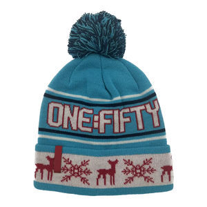 Gorro de Punto de Moda Otoño-Invierno con Letras Árabes y Bordado de la Bandera Palestina, Gorro Cálido para Hombre y Mujer - Product Image 3