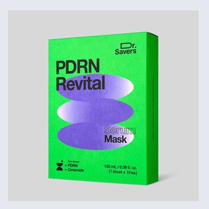 Mascarilla facial para hombre ITSSKIN It's Skin Dr. Savers PDRN Revital Serum Mask, 10 unidades, 1 paquete de mascarillas faciales - Product Image 4