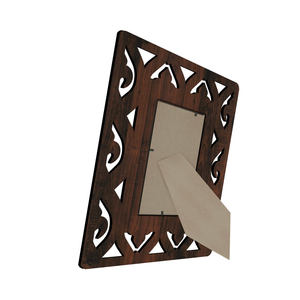 Cadre photo en bois contemporain, utilisation sur bureau, cadre photo en bois massif design, décoration intérieure, cadre photo en bois de qualité d'exportation, fait à la main - Product Image 5