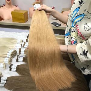 ผมต่อแบบชาวเวียดนามแท้จากเวียดนามสำหรับเด็กผู้หญิงผม8.0 100% สี SDD แบบ100% - Product Image 2