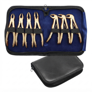 Juego de 10 Pinzas Dentales de Ortodoncia OPTITECH HEALTHCARE, Instrumento Manual de Acero Inoxidable, Certificado CE Clase I, 1 Año de Garantía - Product Image 6