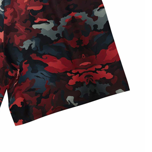Shorts cargo camouflage de haute qualité pour hommes, en Spandex/Polyester, coupe ample, imprimés sur mesure, pour l'extérieur, style urbain, séchage rapide, écologiques - Product Image 5