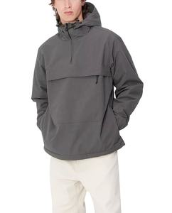 Chaqueta Cortavientos de Verano Transpirable Personalizada al por Mayor, Chaqueta Cortavientos con Capucha para Hombre, Impermeable y Cortavientos, con Bordado de Logotipo - Product Image 3