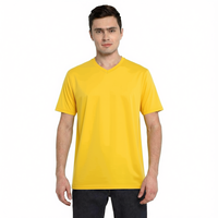 T-shirt décontracté à col rond et manches courtes pour garçons, 100 % coton, personnalisable, coupe classique, prix bas, vente en gros