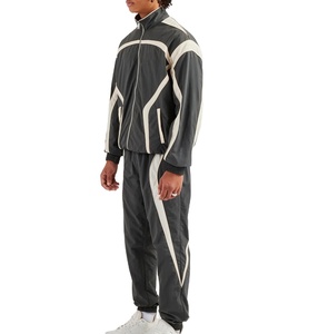 Ensemble de survêtement décontracté sur mesure 2026 pour hommes, coupe-vent en nylon, vente chaude - Product Image 2