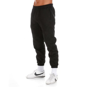 Men High Quality 100% Cotton Fleece Essential Workout Regular Fit Sweatpants - Product Image 1