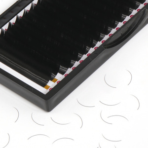 Charmlash Fournitures pour extensions de cils en gros, bouquets de cils préfabriqués, extensions de cils volume courbure CC, plateau de longueurs mixtes, super doux - Product Image 2