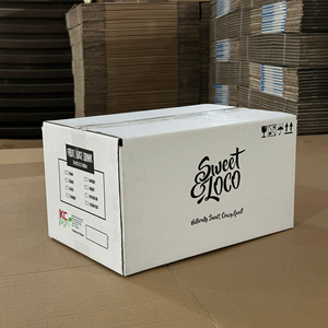 Custom Printed Eco-Friendly Recycled Materials Corrugated Carton <b>Box</b> Custom Logo for Fruit Juice Drink <b>Bottle</b> Packaging - Product Image 1