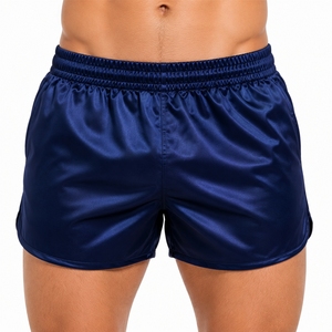 Conjunto de Camiseta sin Mangas y Pantalones Cortos de Satén para Hombre, Tela con Acabado Satinado Suave, Material Ligero y Transpirable, Ajuste Cómodo y Relajado, Estilo Moderno - Product Image 6