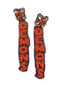 Pendientes de cuentas de semilla de buen color para mujer, joyería hueca elegante personalizada de alta calidad para mujeres y niñas de la India - Product Image 4