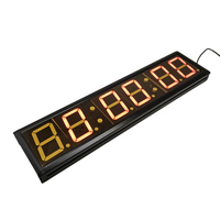 Chronomètre à led Programmable Jumbo de 4 pouces, horloge, moniteur d'activité physique, boxe