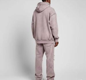 Al por mayor OEM Chándales Vintage para Hombre con Lavado Ácido, de Alta Calidad, Personalizados, Oversize, con Cremallera Completa, 100% Poliéster, de Secado Rápido, Estilo Flare - Product Image 6