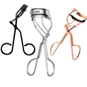 Rizador de Pestañas Manual de Acero Inoxidable UBI, Herramienta para Levantar Pestañas Naturalmente, con Agarre Antideslizante para los Dedos, Fácil de Usar en Salón, Profesional - Product Image 1