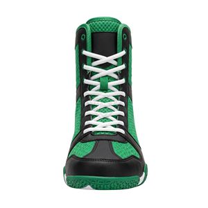 Zapatillas de Boxeo Kelly Green de Caña Alta para Hombre, Calzado para Entrenamiento en el Ring, Sparring, Soporte de Tobillo, Doble Costura - Product Image 2