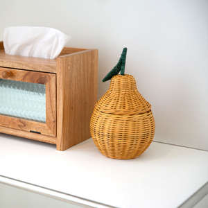 Paniers en rotin tressés à la main en forme de poire, prix avantageux, fabricant de paniers tissés. - Product Image 5