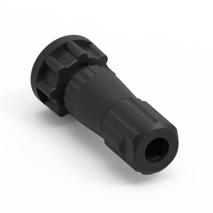 Connecteur industriel étanche IP67 à 4 broches, contact en laiton, boîtier en nylon, type d'assemblage - Product Image 2