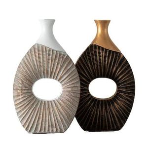 Jarrones de Flores Modernos Personalizados de Aluminio Dorado para Decoración del Hogar, Pequeños Maceteros de Lujo al por Mayor - Product Image 4