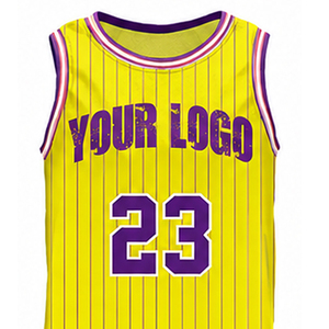 Maillot de basketball d'entraînement léger et confortable en tissu respirant avec impression par sublimation, vêtement de sport sans manches pour matchs - Product Image 2