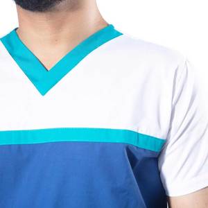 Ensemble de tenues médicales unisexe, extensible dans les 4 sens, coupe athlétique, respirant, pour le personnel soignant et les professionnels de l'hôpital - Product Image 5
