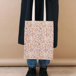 Bolsa de Hombro Estampada a Mano, Ideal para Viajes, Estilo Indio, Hecha a Mano, Informal, para Verano, Playa - Product Image 1