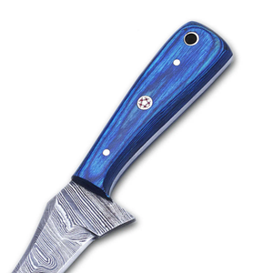 Customizable Stainless Steel Hunting <b>Knife</b> with Comfortable Handmade Curved Skinner <b>Knife</b> with <b>Bone</b> <b>Handle</b> & Leather Sheath - Product Image 3
