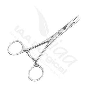 Portaagujas de Acero Inoxidable con Bloqueo - Instrumento Quirúrgico Manual Reutilizable y Ecológico para Uso Hospitalario, Servicio OEM Disponible - Product Image 4