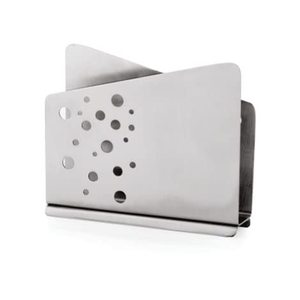 Porte-serviettes en acier inoxydable de haute qualité, avec un élégant organisateur de présentation, parfait pour la vaisselle de table en restaurant - Product Image 3