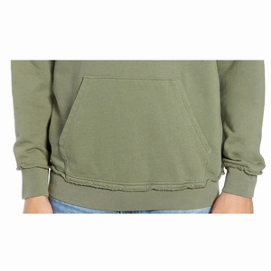 Sweat-shirt à capuche camouflage vert olive pour homme, coupe classique, décontracté, pour l'hiver, avec poche avant, tricoté, 100% coton molletonné - Product Image 3