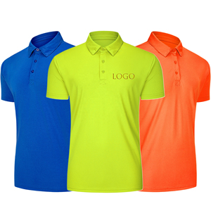 Polo brodé personnalisé 2026 pour hommes, 100 % coton, coupe ample, idéal pour le golf et l'été – Vente en gros - Product Image 1