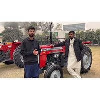 Tracteur Massey Ferguson MF 240 2WD 50 CV à moteur diesel, économique en carburant, pour culture mécanisée à faible coût, fabriqué au Pakistan