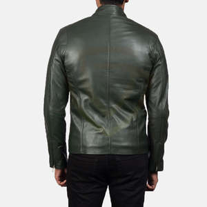 Chaqueta de cuero de primera calidad para hombre, chaqueta de invierno a la moda, chaqueta de motociclismo, chaquetas de cuero disponibles al por mayor - Product Image 4