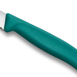 Couteaux à steak et à pizza, lame en acier dentelé durable, manche ergonomique, couverts polyvalents pour la viande, la pizza, le service en cuisine - Product Image 4