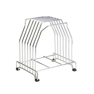 Escurridor de platos de metal duradero, fabricado con acero inoxidable de alta calidad para uso diario. - Product Image 2