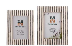Premium Handmade Bone Inlay Photo <b>Frame</b> 4x6 | Luxury Tabletop <b>Picture</b> <b>Frame</b> | Home Decor & Gift Item - Product Image 3