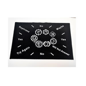 Estera de péndulo conectado estilo Feng Shui, piedra preciosa de ágata tallada, decoración del hogar, diseño de Fases Lunares conectadas - Product Image 4