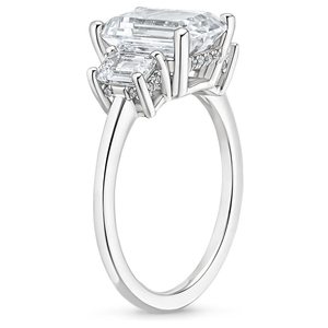 Luxury White Silver <b>Crystal</b> <b>Ring</b> for Women Elegant Wedding Engagement Anniversary Party Jewelry - Product Image 3